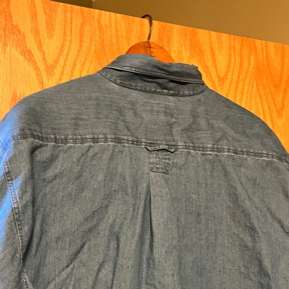 Men's Cardinal Denim Button-Down Shirt - Picture 13 of 13